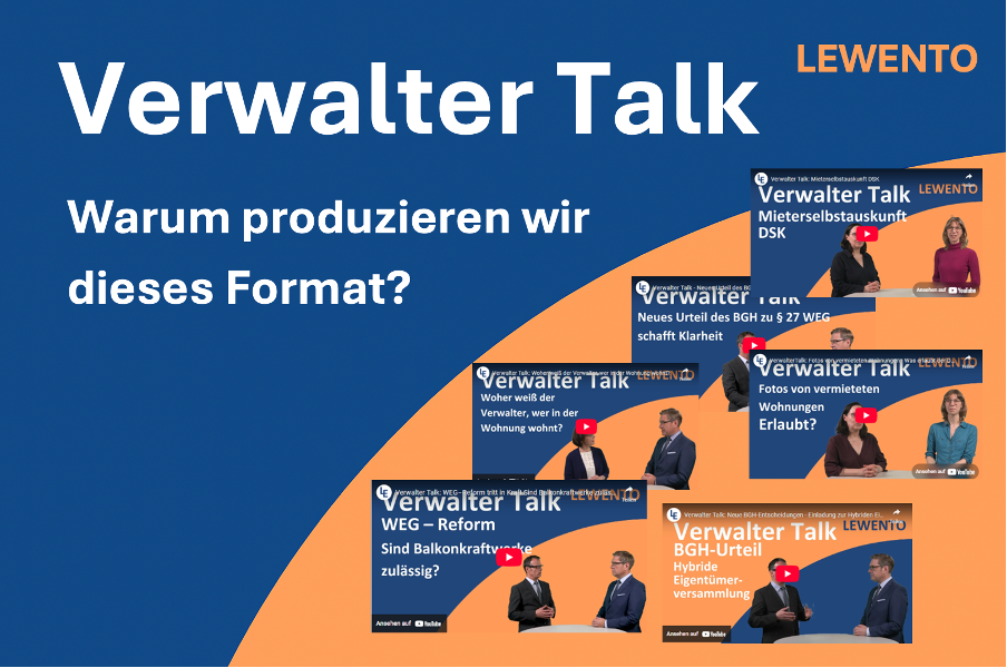 Verwalter Talk - Warum produzieren wir dieses Format?