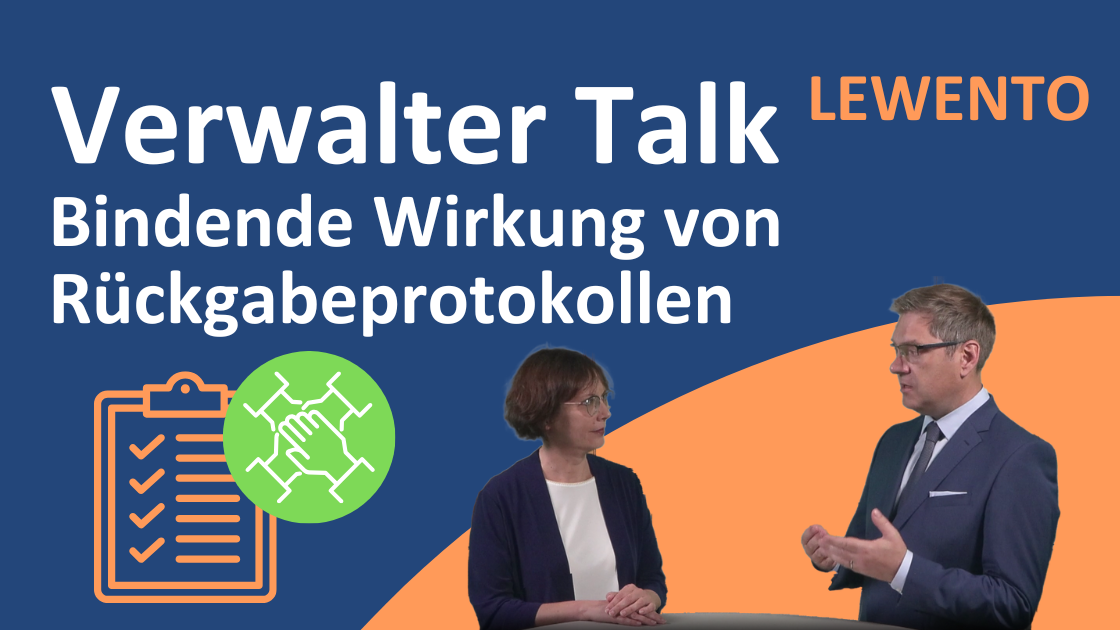 Bindende Wirkung von Rückgabeprotokollen