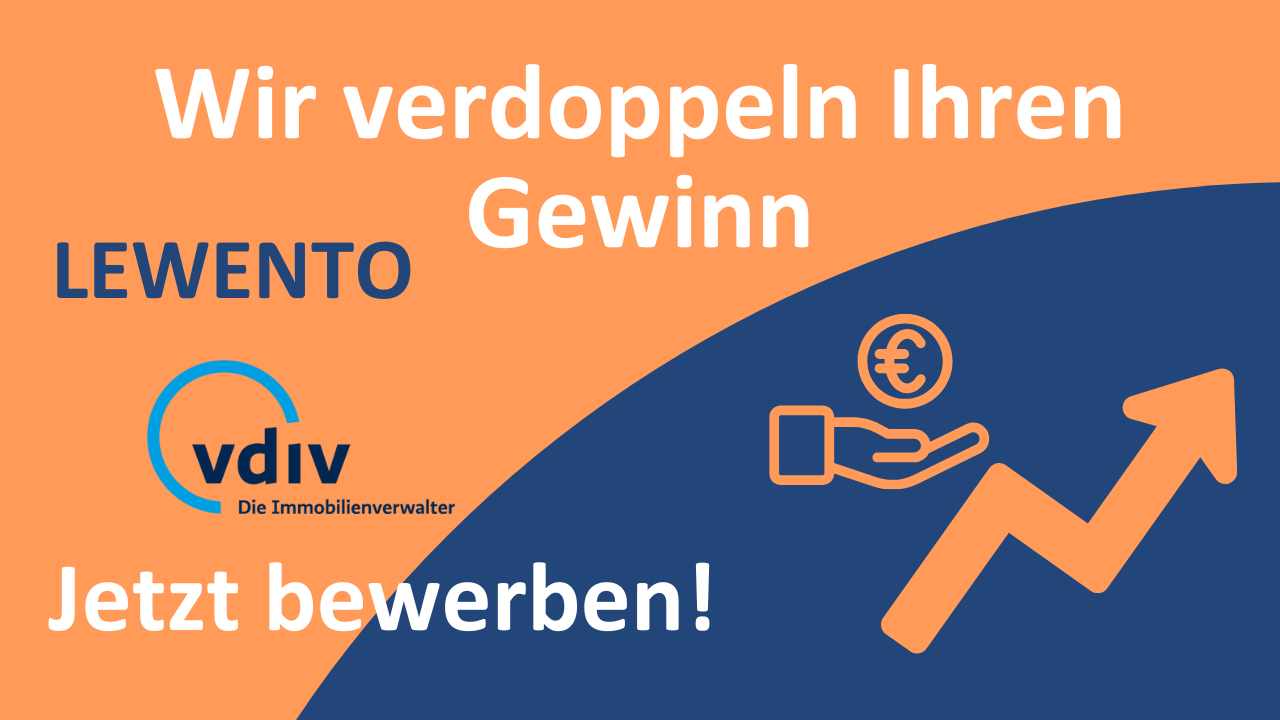 Wir verdoppeln Ihren Gewinn - Jetzt bewerben!