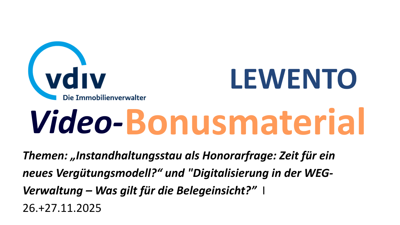 Video Bonusmaterial Erfa-Jahresveranstaltung 26.+27.11.2025