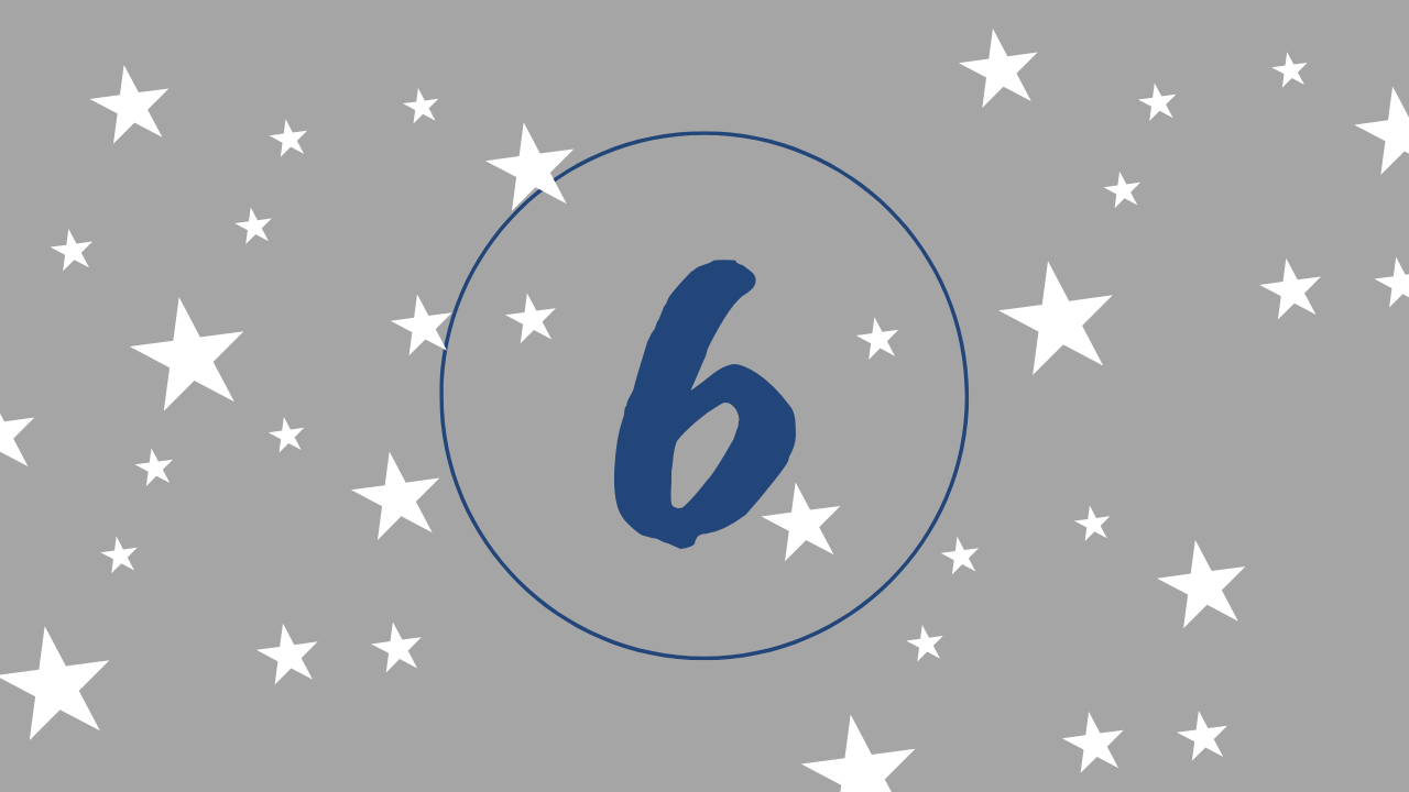 Adventskalender - Türchen Nr. 6