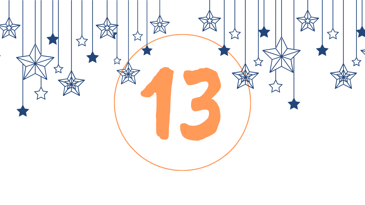 Adventskalender - Türchen Nr. 13
