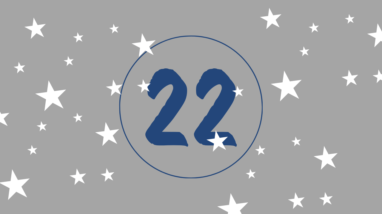 Adventskalender - Türchen Nr. 22