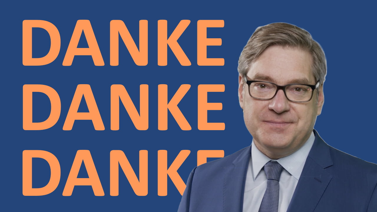 Danke für Ihr Vertrauen