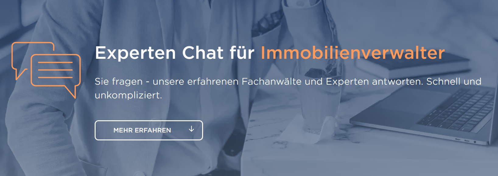 Expertenchat für Immobilienverwalter