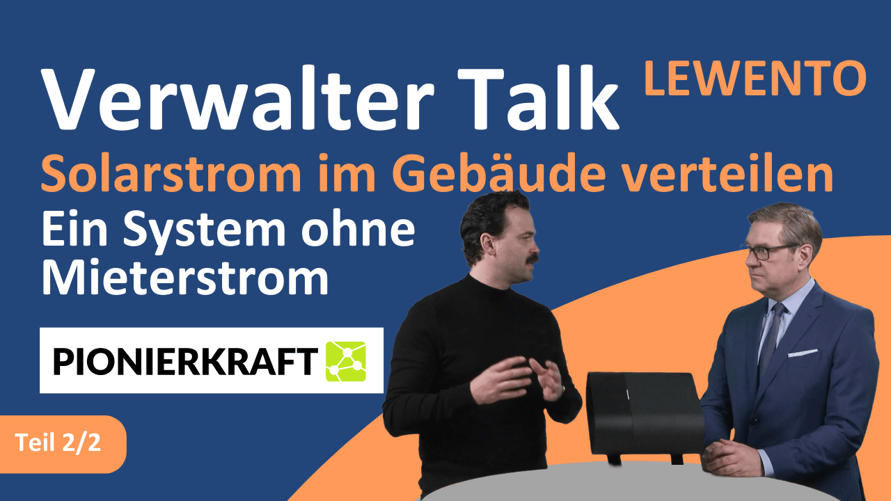 Solarstrom im Mehrfamilienhaus verteilen – So funktioniert die Technik von Pionierkraft