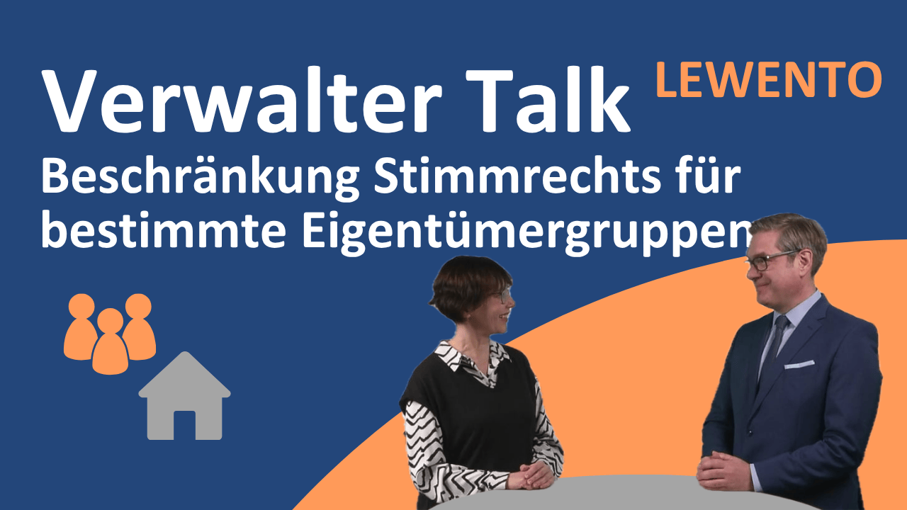 Stimmrechtbeschränkung in der GdWE