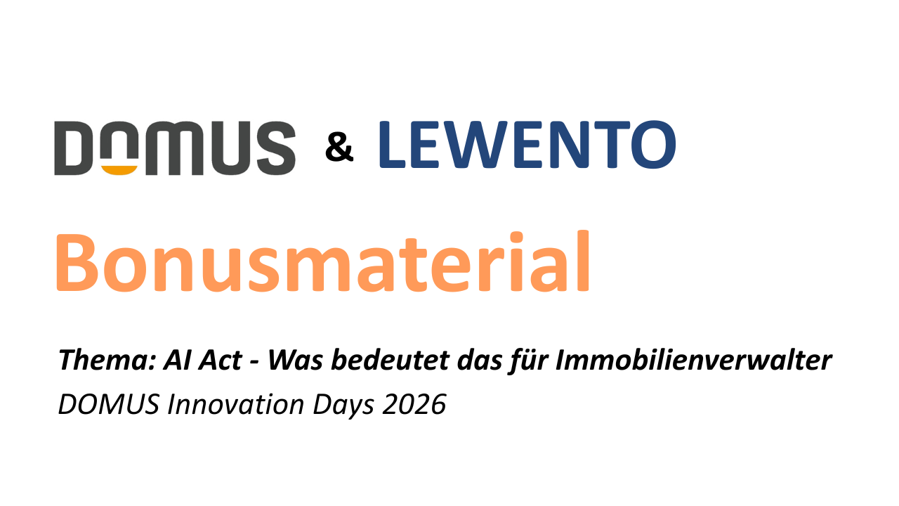Bonusmaterial – Innovation Days 2026